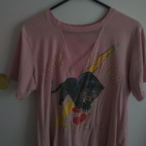 Pink soft  grunge t shirt.